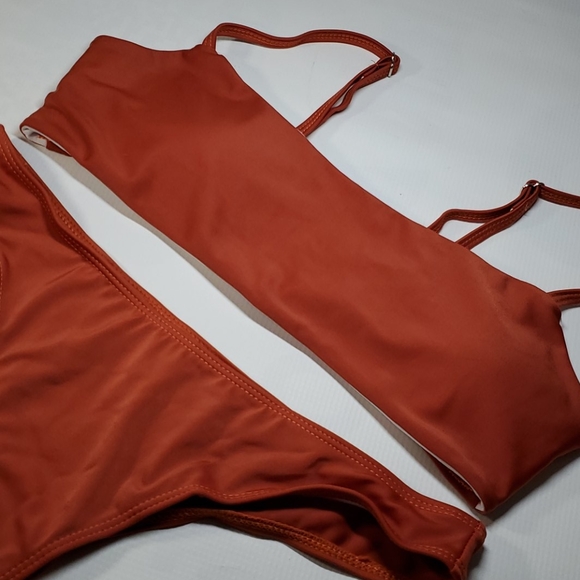 🔖Rust Orange Bikini Set - Picture 5 of 9